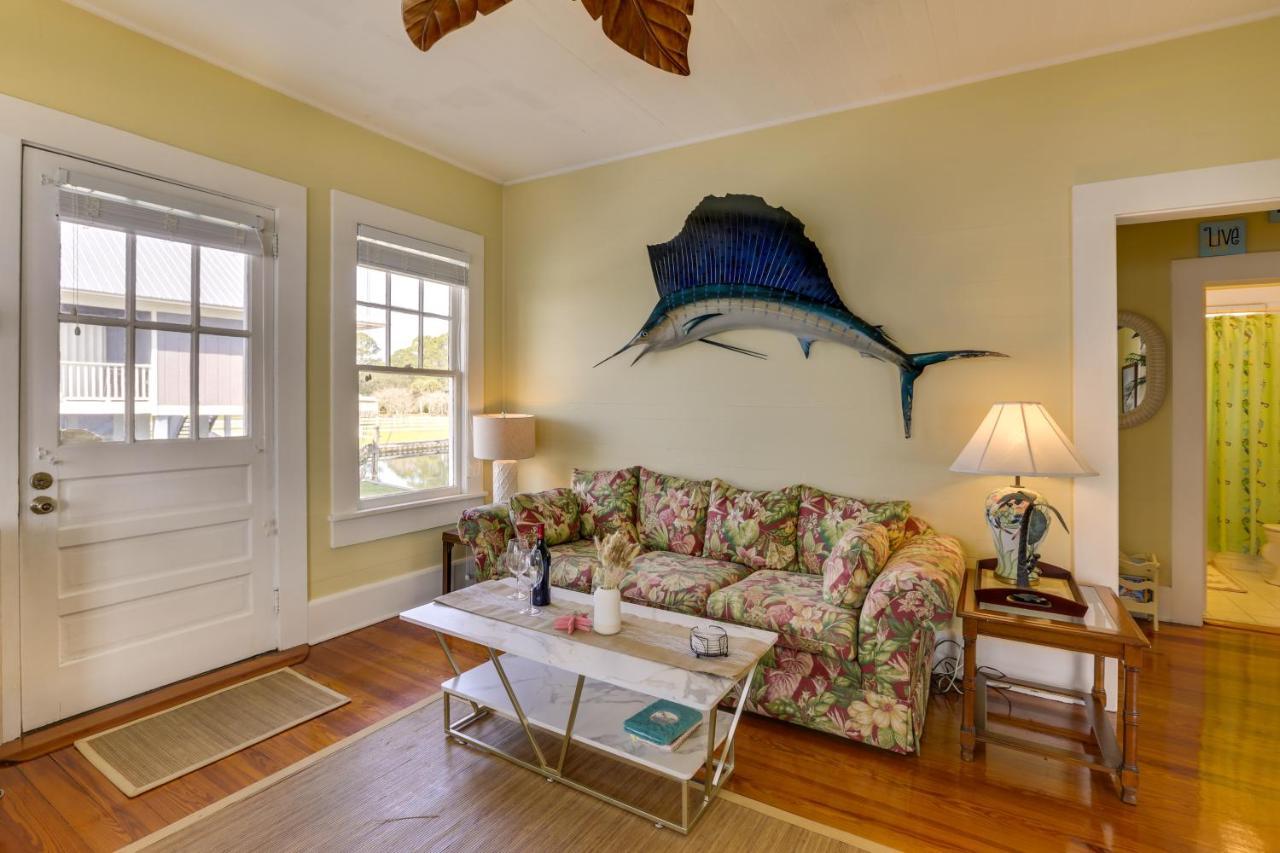 Waterfront Ochlockonee Bay Cottage With Views! Panacea Exterior foto