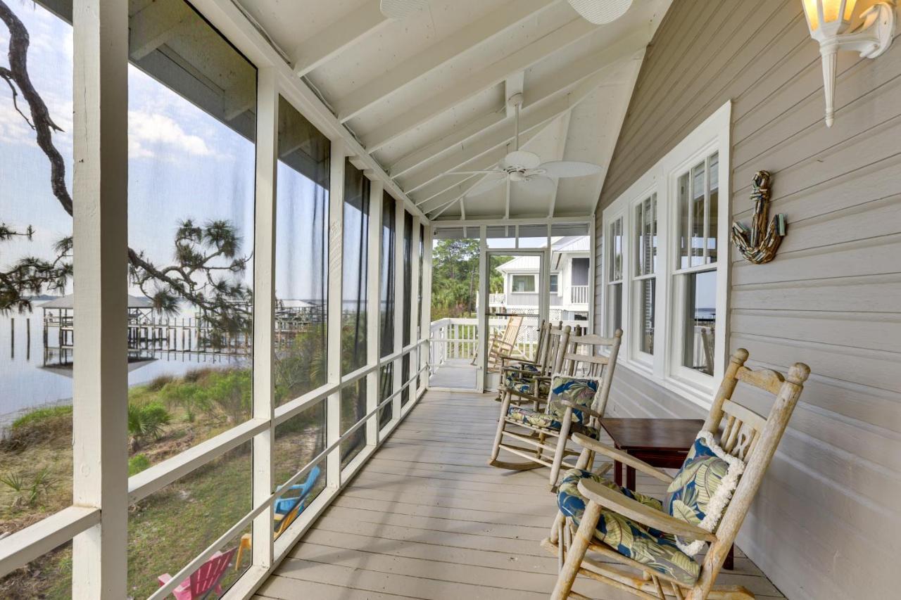 Waterfront Ochlockonee Bay Cottage With Views! Panacea Exterior foto